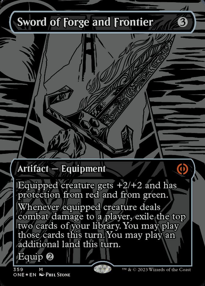 Sword of Forge and Frontier (Oil Slick Foil)