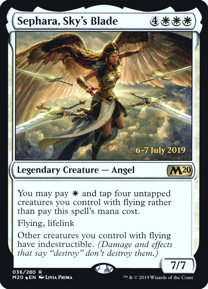 Sephara, Sky's Blade (PR Foil)
