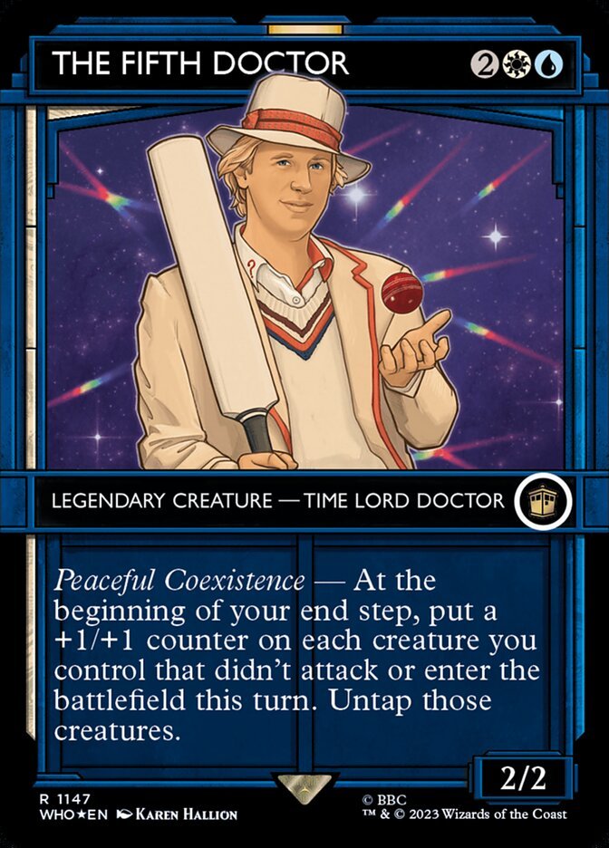 The Fifth Doctor (Showcase Surge Foil)