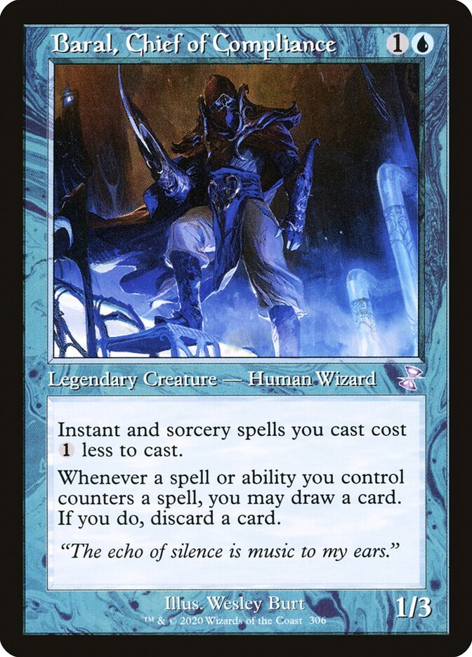 Baral, Chief of Compliance (Timeshifted)