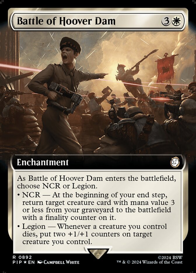 Battle of Hoover Dam (Extended Art Surge Foil)