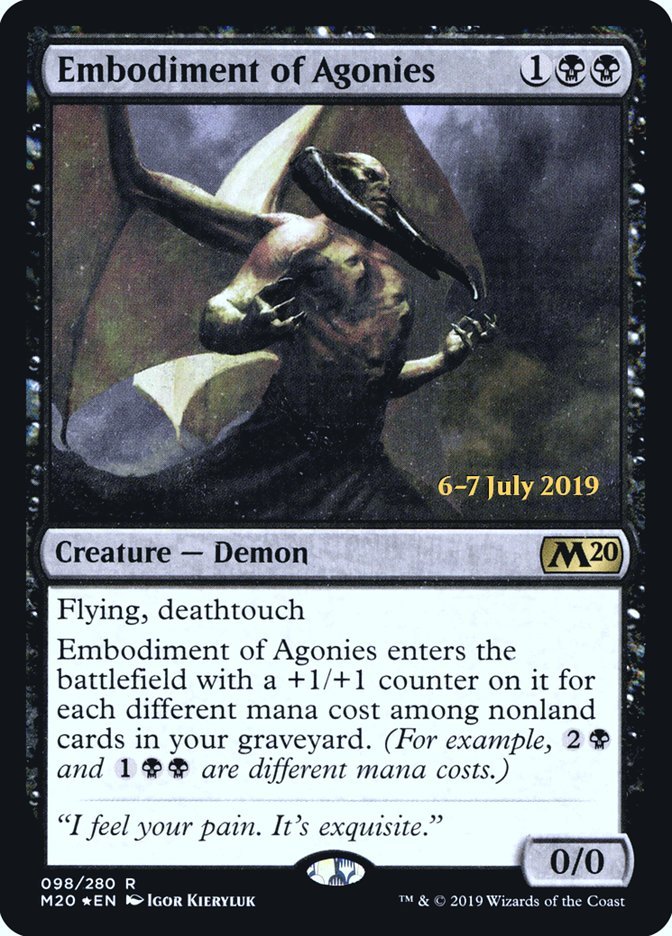 Embodiment of Agonies (PR Foil)