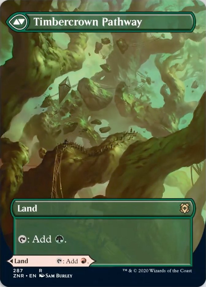 Cragcrown Pathway // Timbercrown Pathway (Borderless) back