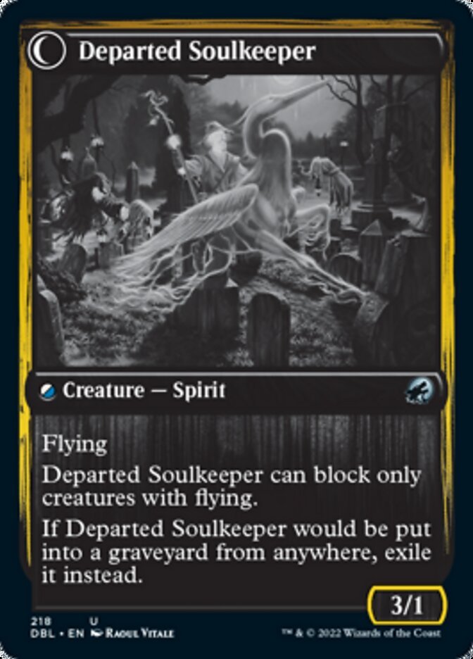 Devoted Grafkeeper // Departed Soulkeeper back
