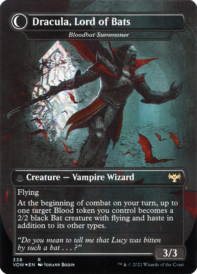 Voldaren Bloodcaster // Bloodbat Summoner (Dracula) back