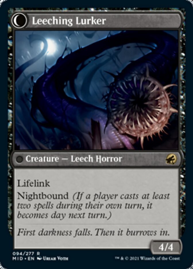 Curse of Leeches // Leeching Lurker back