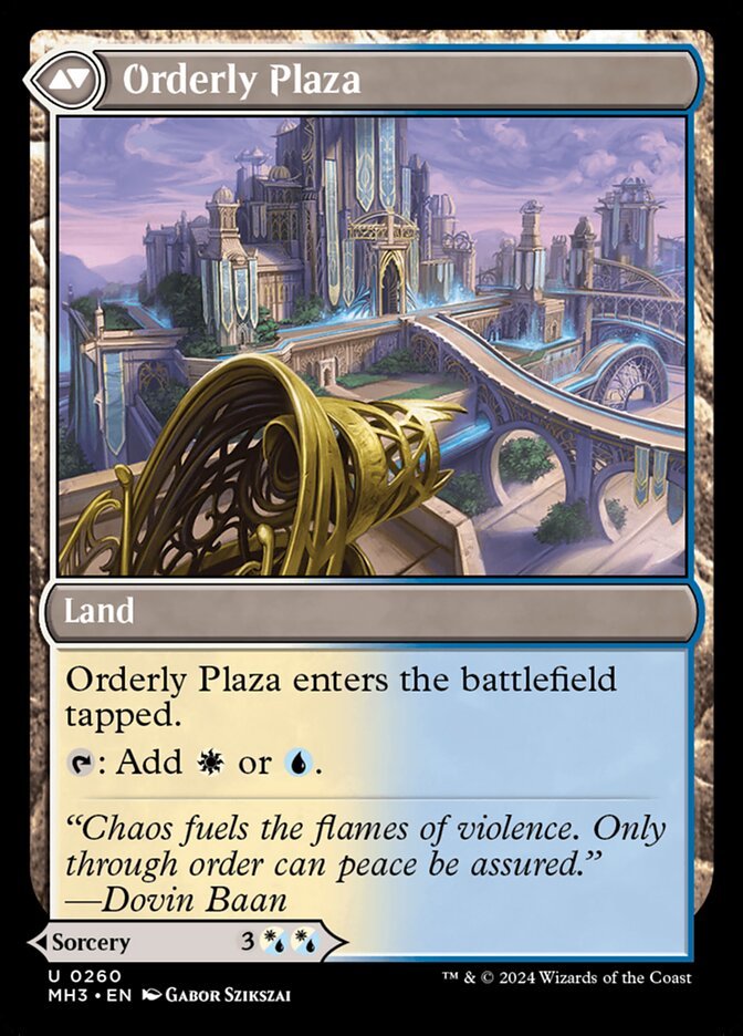 Suppression Ray // Orderly Plaza back