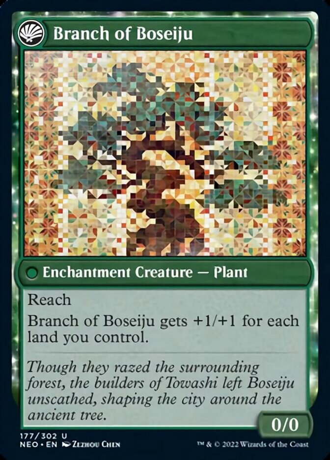Boseiju Reaches Skyward // Branch of Boseiju back