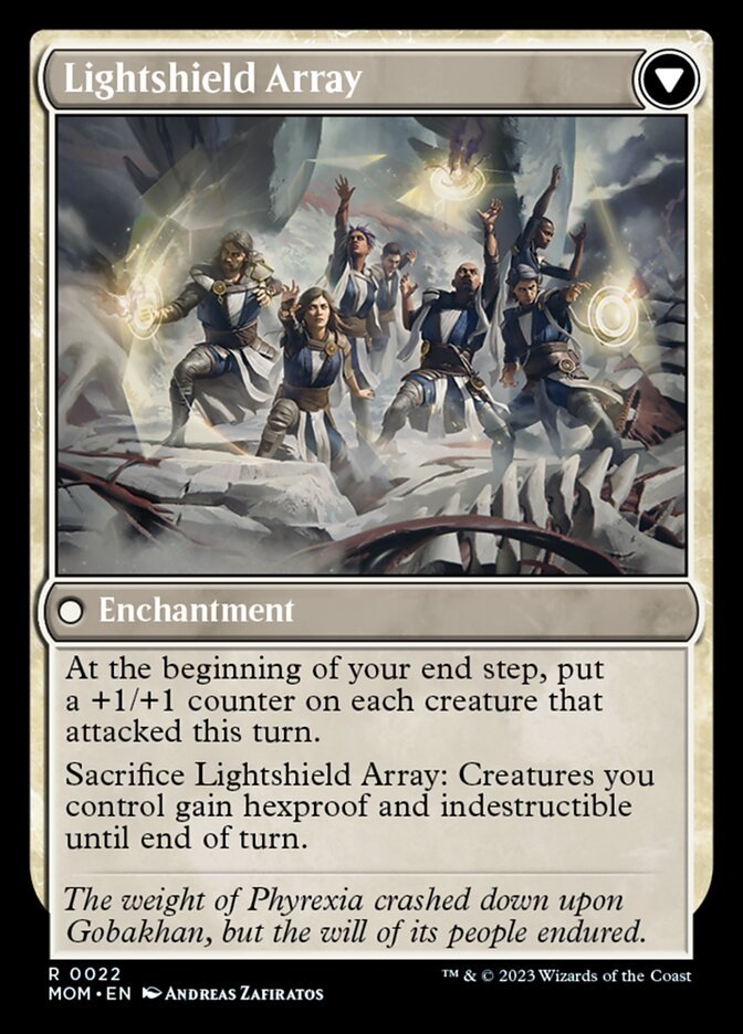 Invasion of Gobakhan // Lightshield Array back