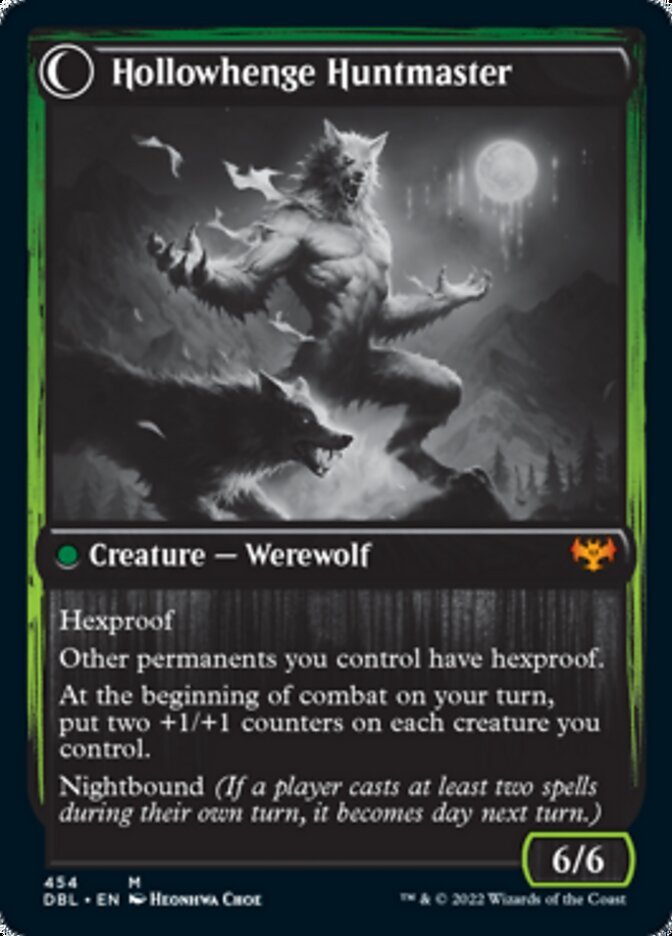Avabruck Caretaker // Hollowhenge Huntmaster back
