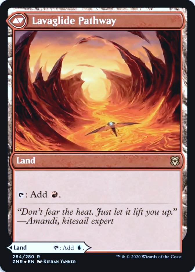 Riverglide Pathway // Lavaglide Pathway (PR Foil) back