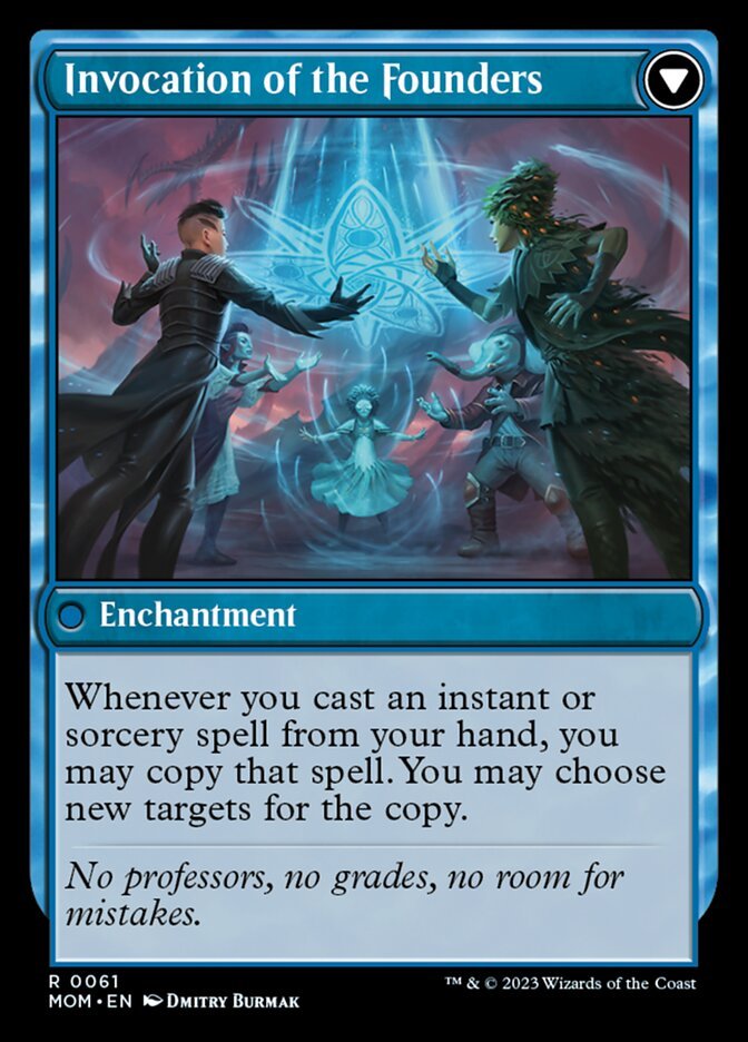 Invasion of Arcavios // Invocation of the Founders back