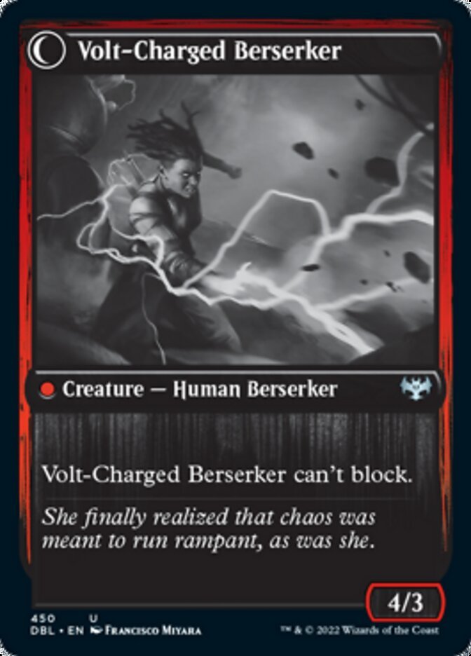 Voltaic Visionary // Volt-Charged Berserker back