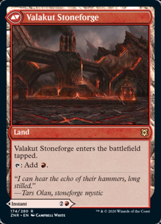 Valakut Awakening // Valakut Stoneforge back