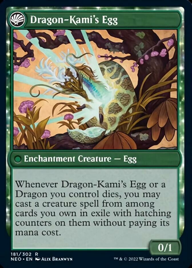 The Dragon-Kami Reborn // Dragon-Kami's Egg back