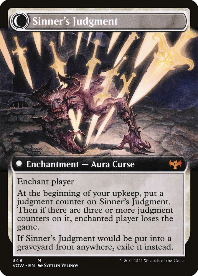 Faithbound Judge // Sinner's Judgment (Extended Art) back