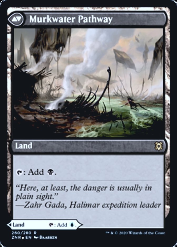 Clearwater Pathway // Murkwater Pathway (PR Foil) back