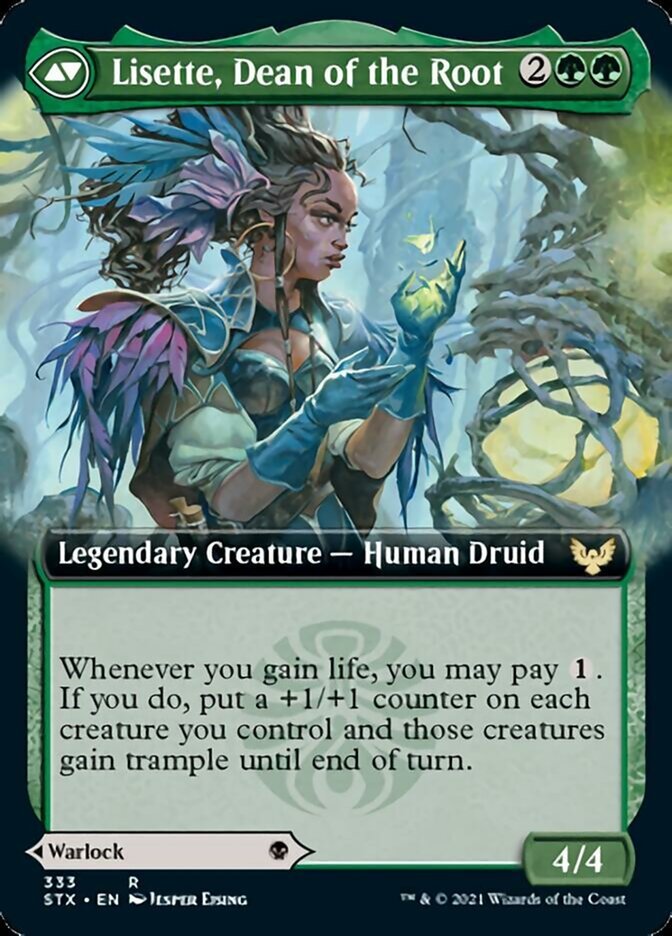Valentin, Dean of the Vein // Lisette, Dean of the Root (Extended Art) back