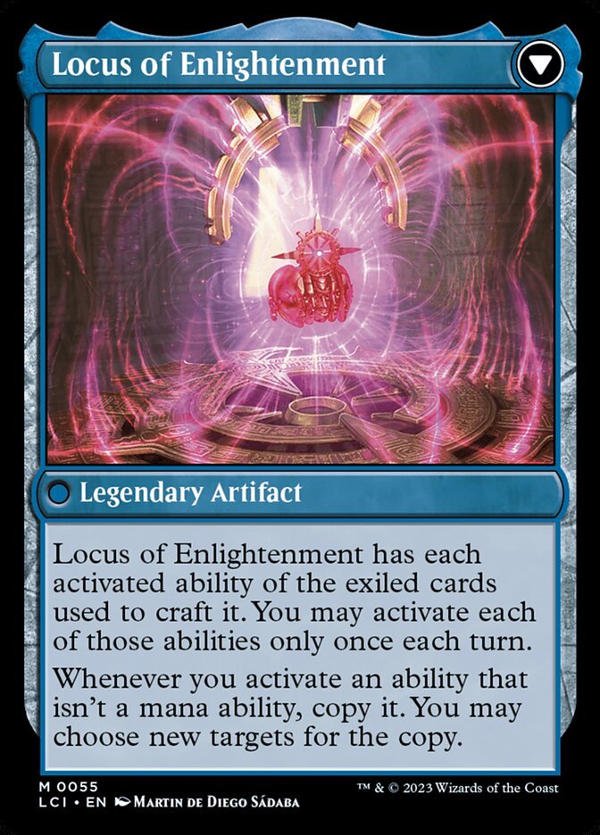 The Enigma Jewel // Locus of Enlightenment back