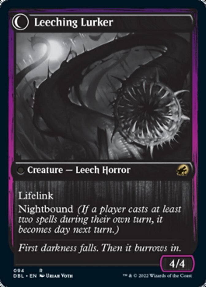 Curse of Leeches // Leeching Lurker back