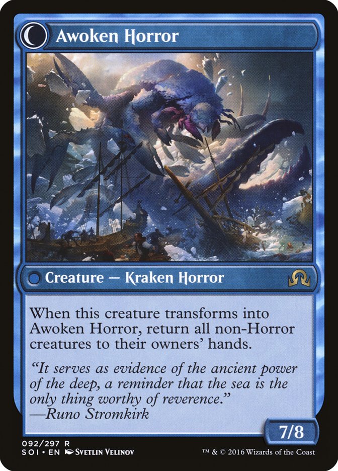 Thing in the Ice // Awoken Horror back