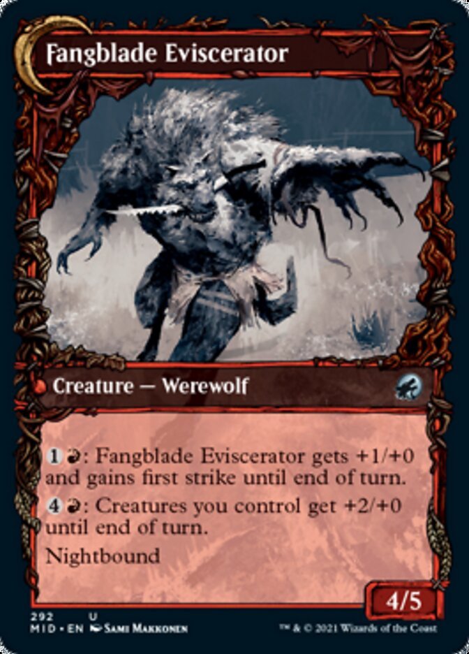 Fangblade Brigand // Fangblade Eviscerator (Showcase) back
