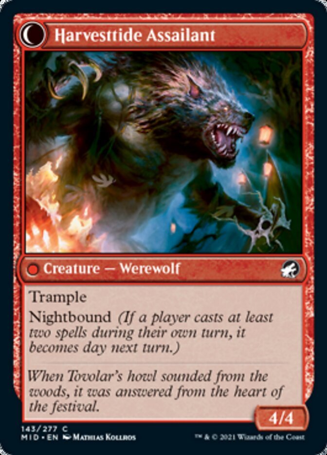Harvesttide Infiltrator // Harvesttide Assailant back