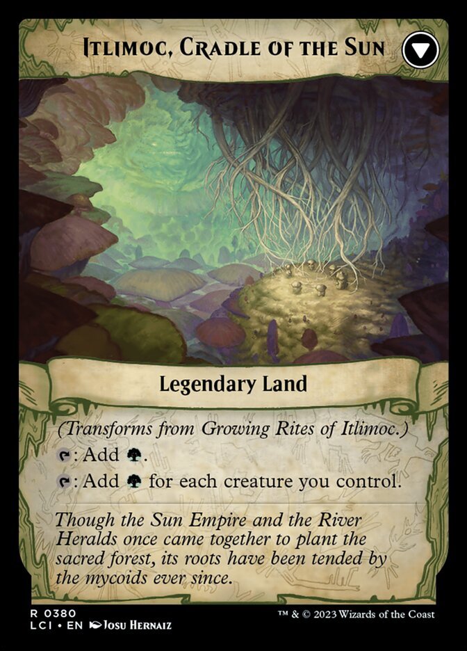 Growing Rites of Itlimoc // Itlimoc, Cradle of the Sun (Extended Art) back
