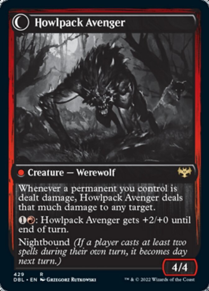 Ill-Tempered Loner // Howlpack Avenger back