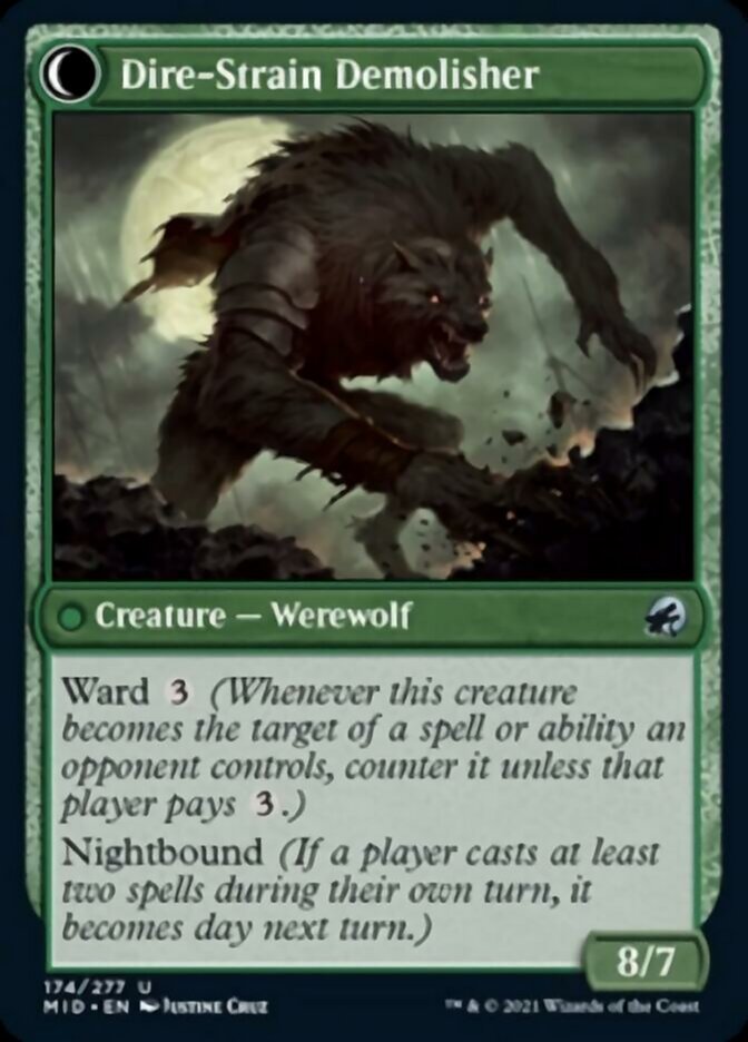 Burly Breaker // Dire-Strain Demolisher back