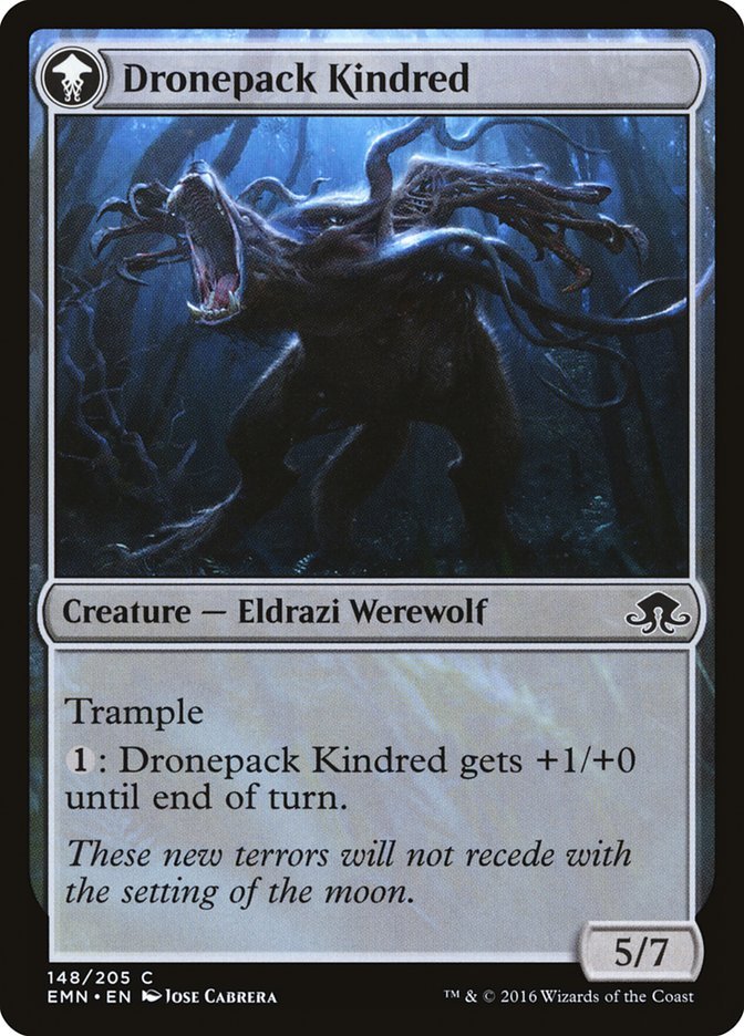Vildin-Pack Outcast // Dronepack Kindred back