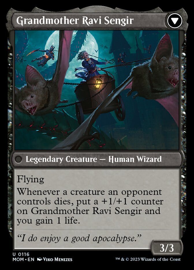 Invasion of Ulgrotha // Grandmother Ravi Sengir back
