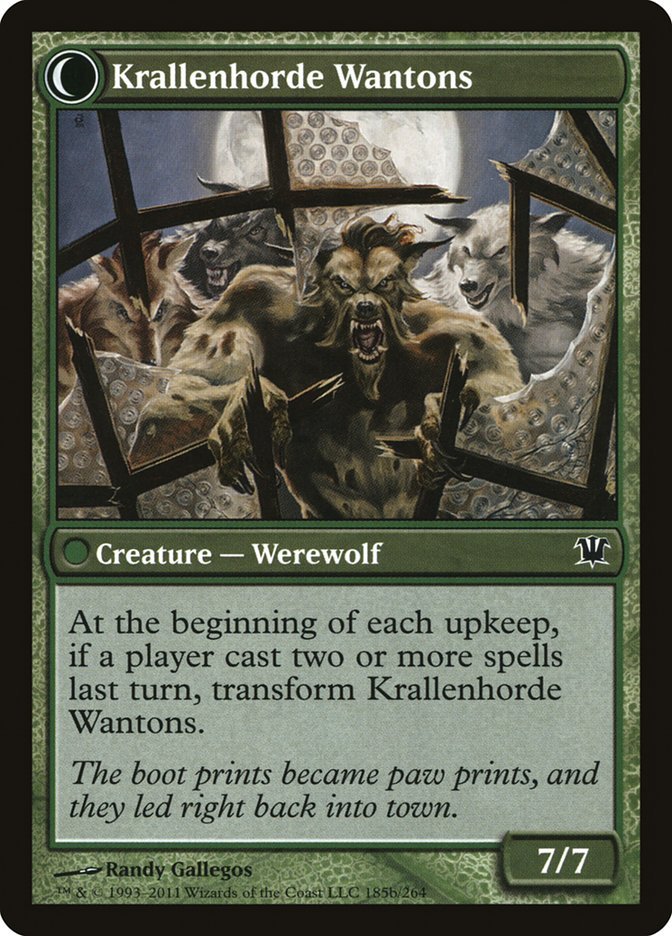 Grizzled Outcasts // Krallenhorde Wantons back