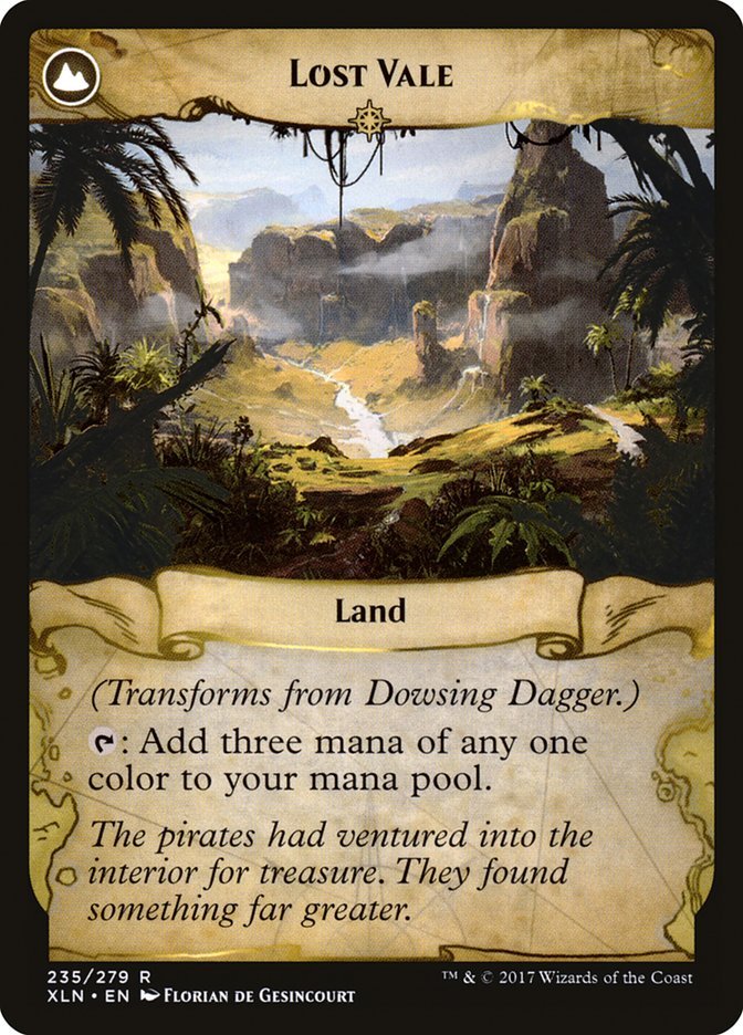 Dowsing Dagger // Lost Vale back
