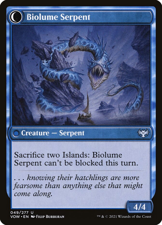 Biolume Egg // Biolume Serpent back