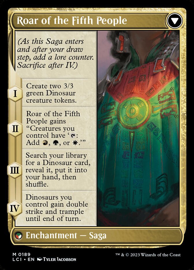 Huatli, Poet of Unity // Roar of the Fifth People back