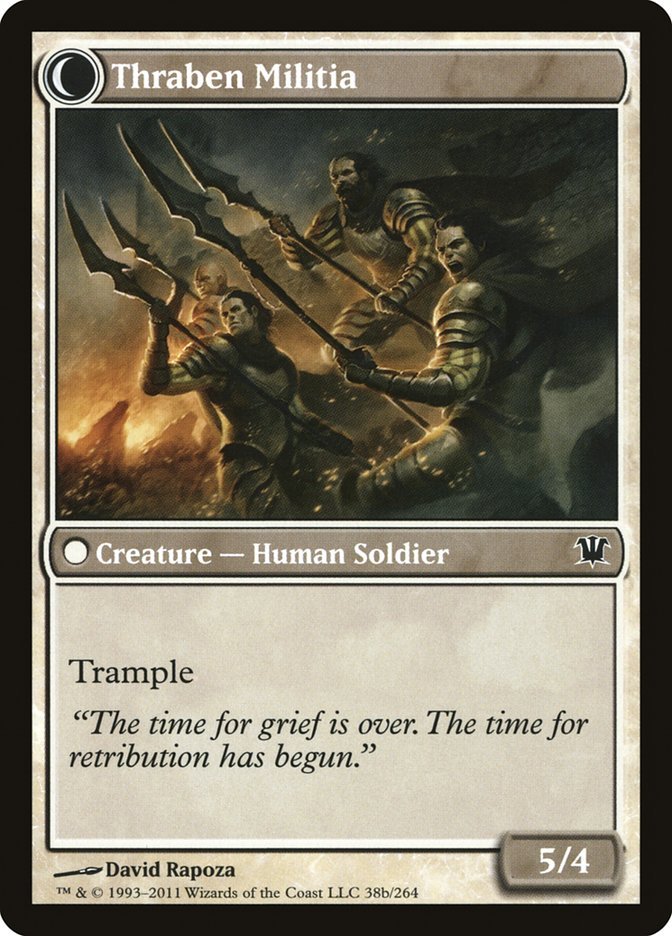 Thraben Sentry // Thraben Militia back
