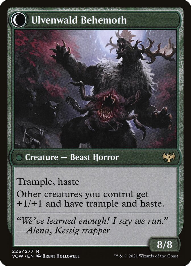Ulvenwald Oddity // Ulvenwald Behemoth back