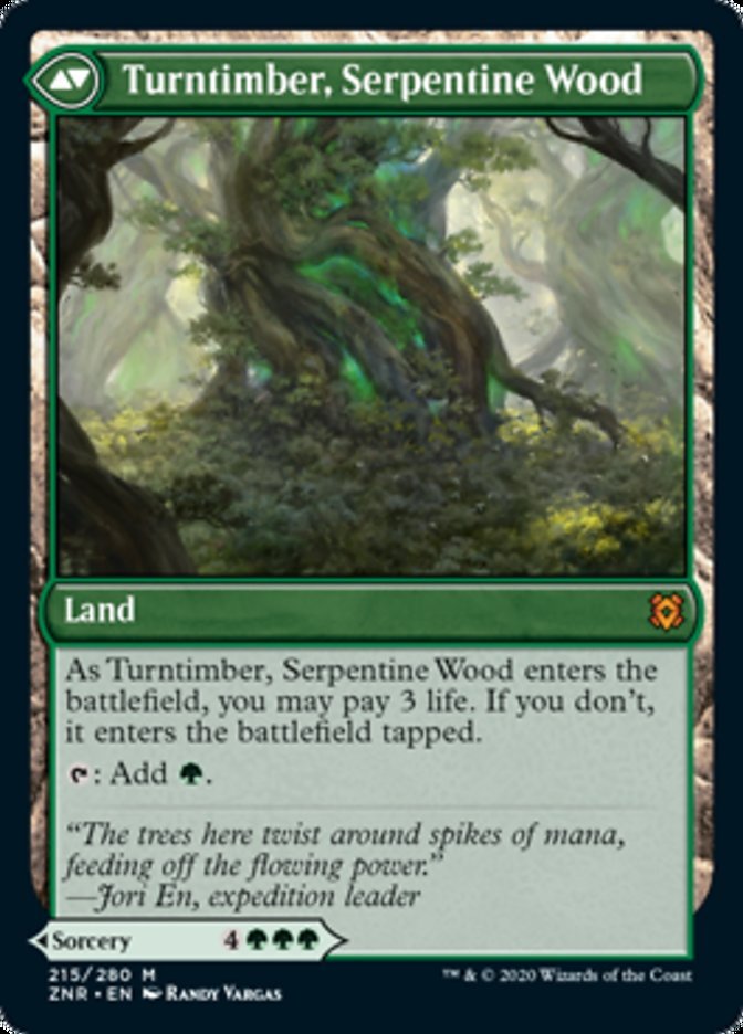 Turntimber Symbiosis // Turntimber, Serpentine Wood back