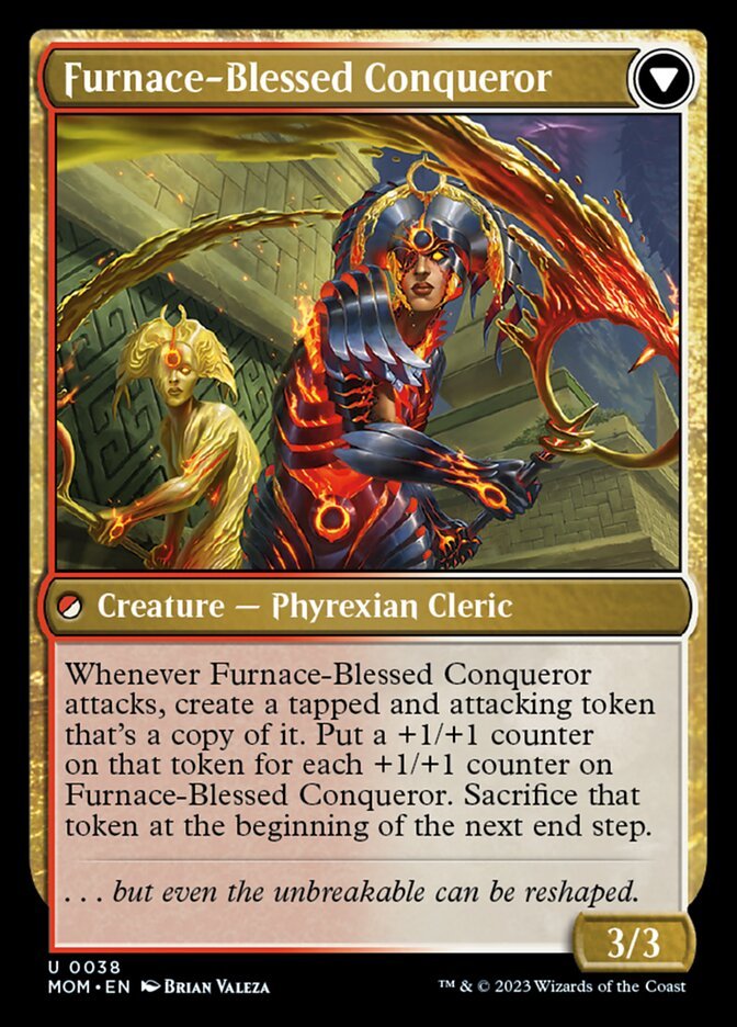 Sun-Blessed Guardian // Furnace-Blessed Conqueror back