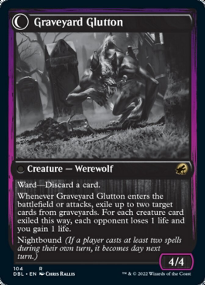 Graveyard Trespasser // Graveyard Glutton back