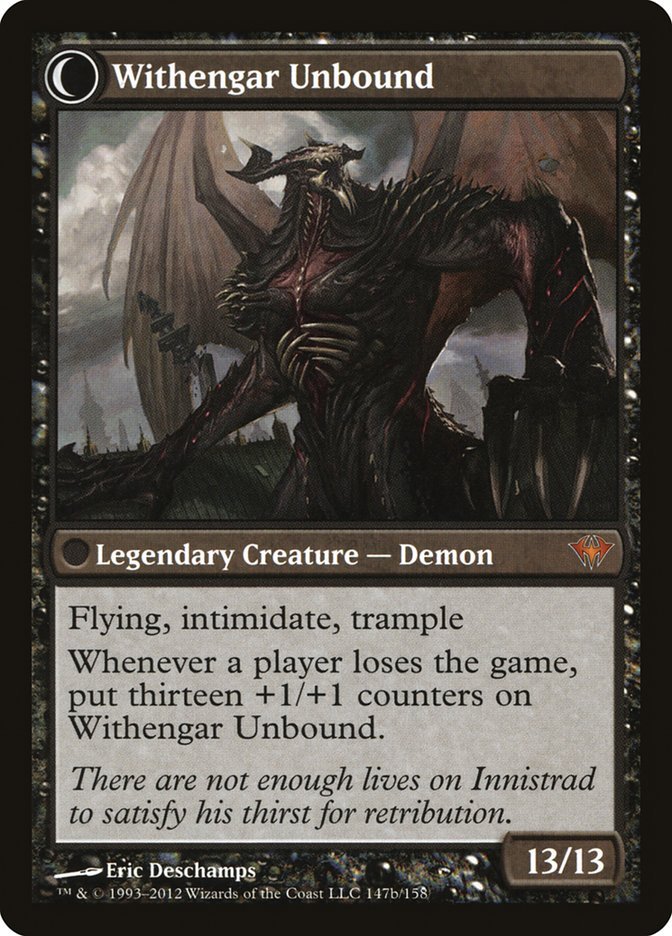 Elbrus, the Binding Blade // Withengar Unbound back