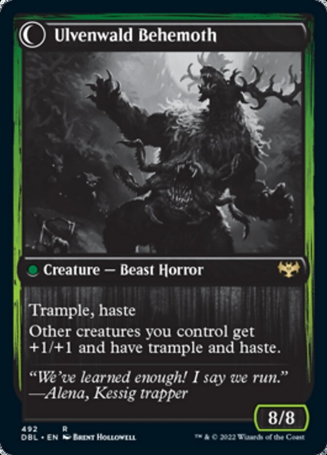 Ulvenwald Oddity // Ulvenwald Behemoth back