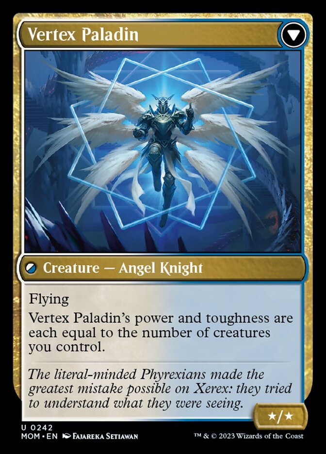 Invasion of Xerex // Vertex Paladin back