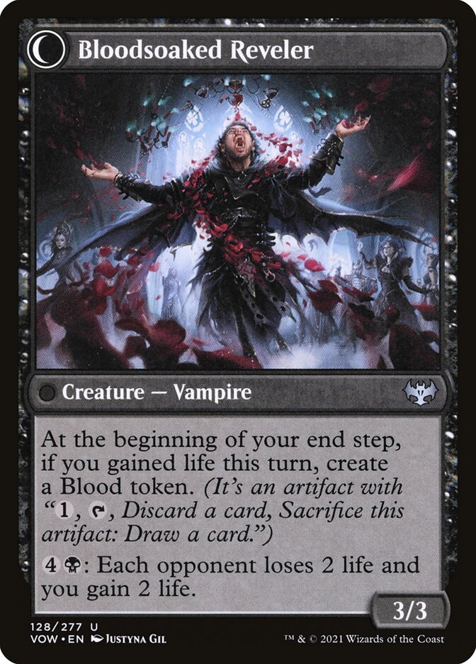 Restless Bloodseeker // Bloodsoaked Reveler back