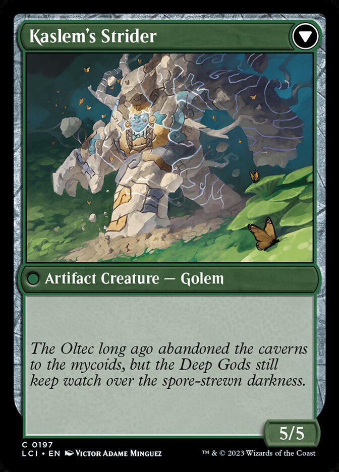 Kaslem's Stonetree // Kaslem's Strider back