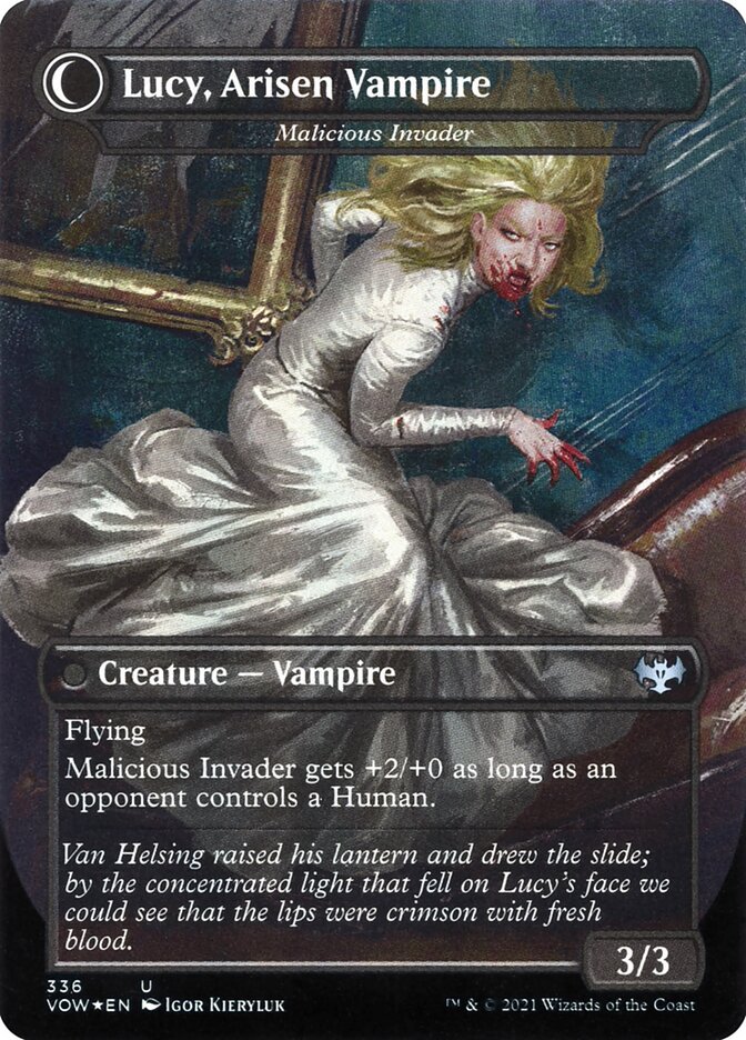 Innocent Traveler // Malicious Invader (Dracula) back