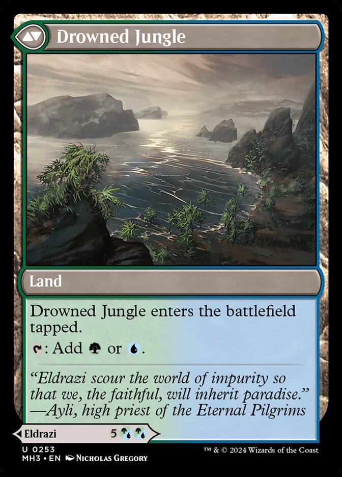Drowner of Truth // Drowned Jungle back