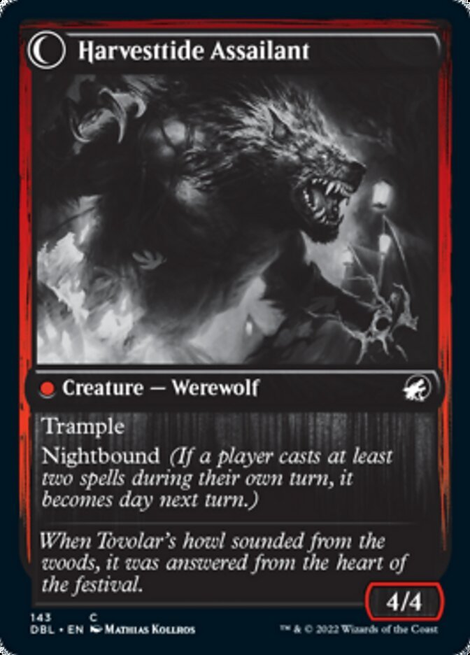 Harvesttide Infiltrator // Harvesttide Assailant back