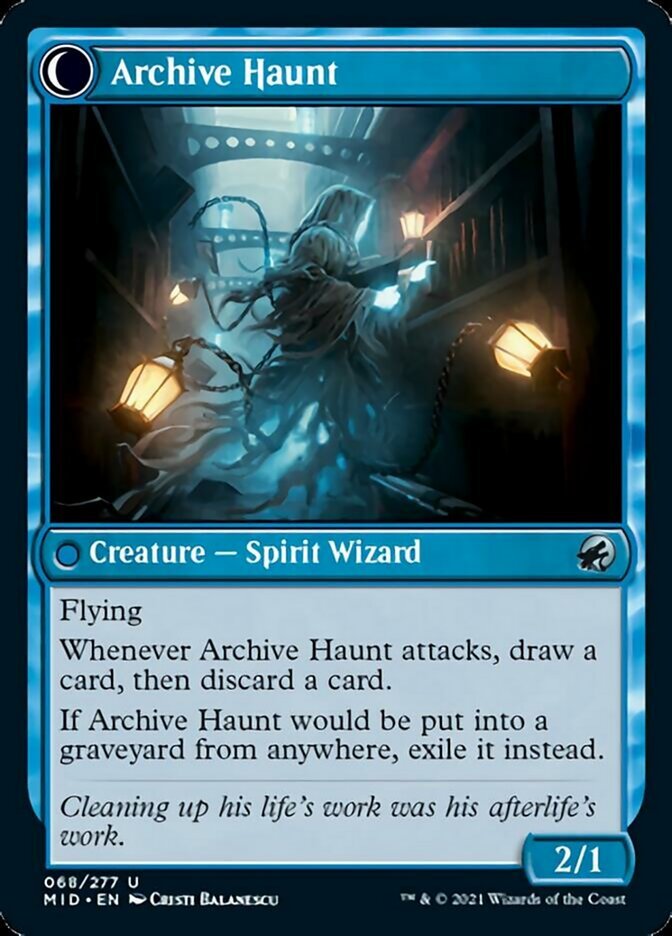 Overwhelmed Archivist // Archive Haunt back